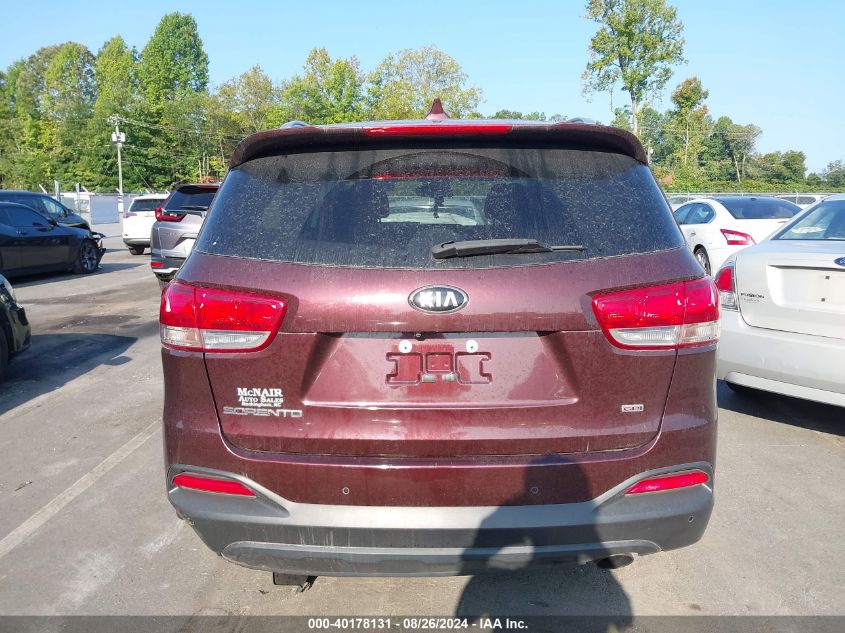 2018 Kia Sorento 2.4L Lx VIN: 5XYPG4A31JG380245 Lot: 40178131