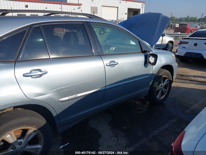 2008 Lexus Rx 400H VIN: JTJHW31U482045329 Lot: 40178142