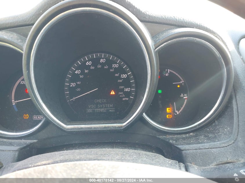 2008 Lexus Rx 400H VIN: JTJHW31U482045329 Lot: 40178142