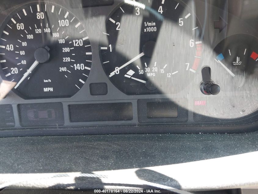 2001 BMW 325I VIN: WBAAV33451FU79968 Lot: 40178164