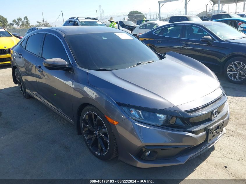 19XFC2F82KE210314 2019 HONDA CIVIC - Image 1