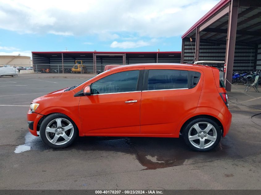 2013 Chevrolet Sonic Ltz Auto VIN: 1G1JE6SB3D4101497 Lot: 40178207