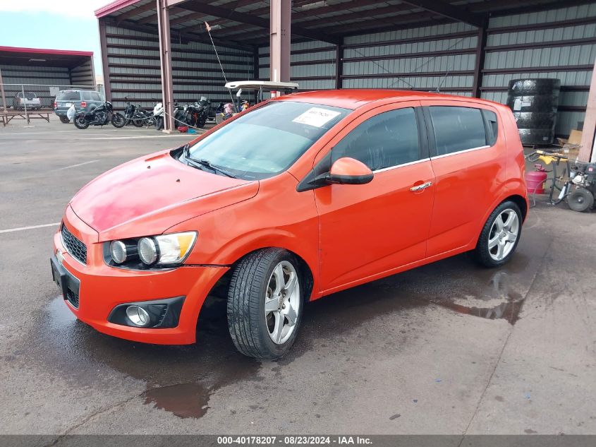 VIN 1G1JE6SB3D4101497 2013 Chevrolet Sonic, Ltz Auto no.2