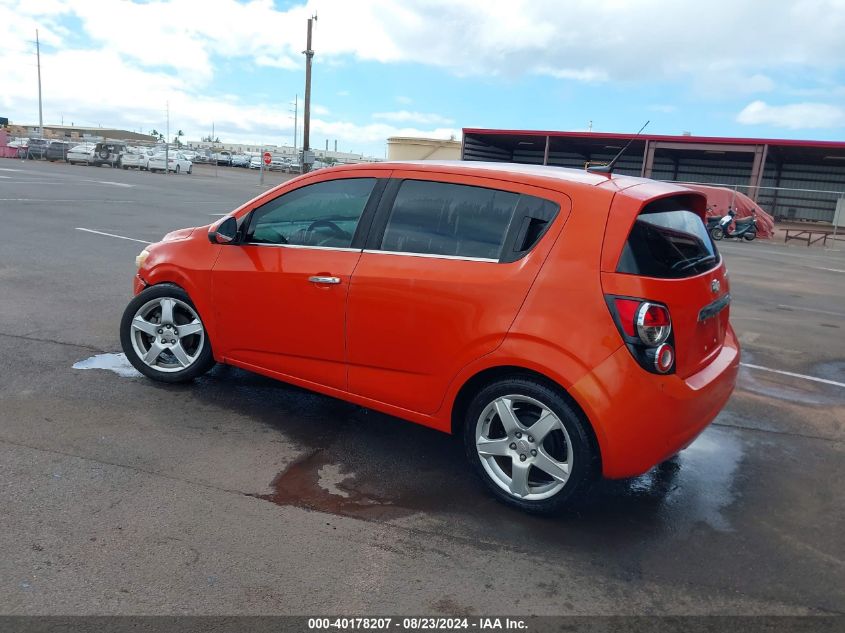 VIN 1G1JE6SB3D4101497 2013 Chevrolet Sonic, Ltz Auto no.3