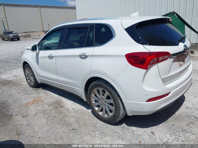 2019 Buick Envision Fwd Essence VIN: LRBFXCSA1KD015114 Lot: 40178210