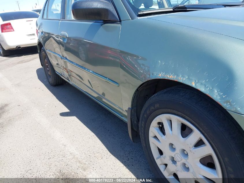 2004 Honda Civic Lx VIN: 2HGES16584H546685 Lot: 40178223