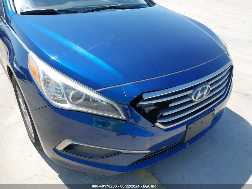 2016 HYUNDAI SONATA SE - 5NPE24AF8GH381698