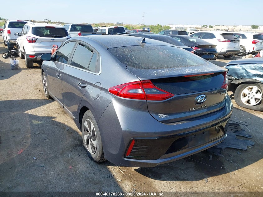 2018 HYUNDAI IONIQ HYBRID SEL - KMHC75LC8JU103233