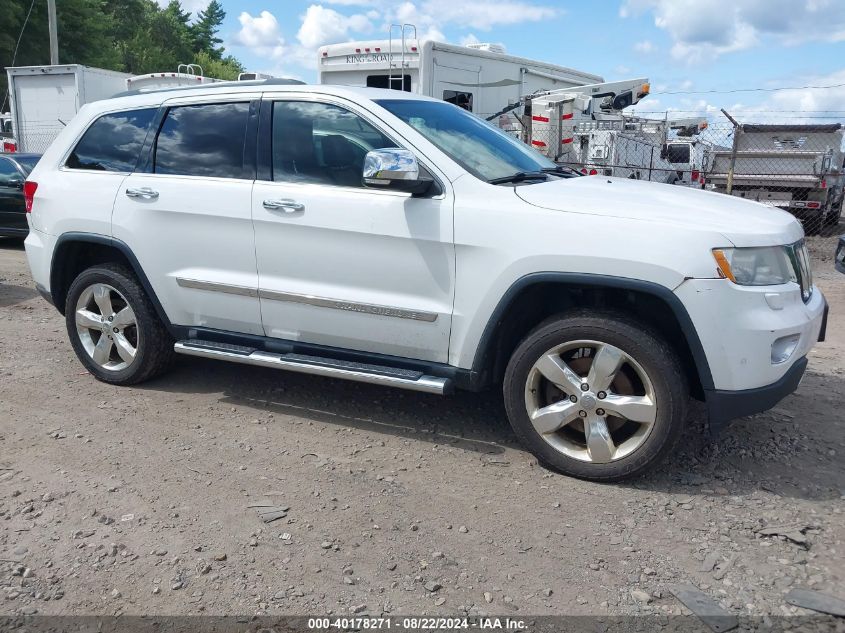 2013 Jeep Grand Cherokee Overland Summit VIN: 1C4RJFCT0DC564278 Lot: 40178271