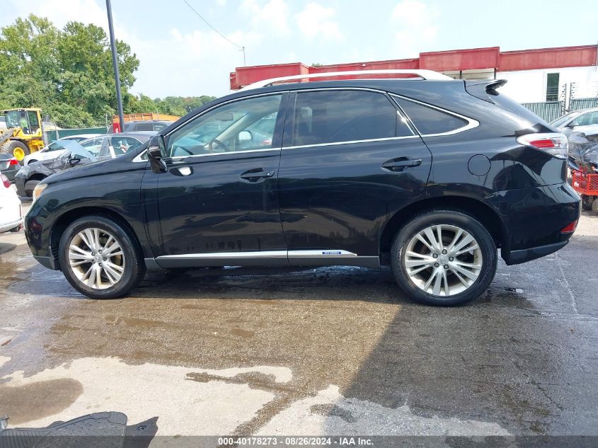 2011 Lexus Rx 450H VIN: JTJBC1BA6B2417543 Lot: 40178273