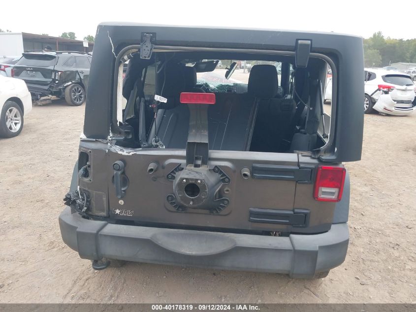 2017 JEEP WRANGLER UNLIMITED SPORT 4X4 - 1C4BJWDG9HL690941