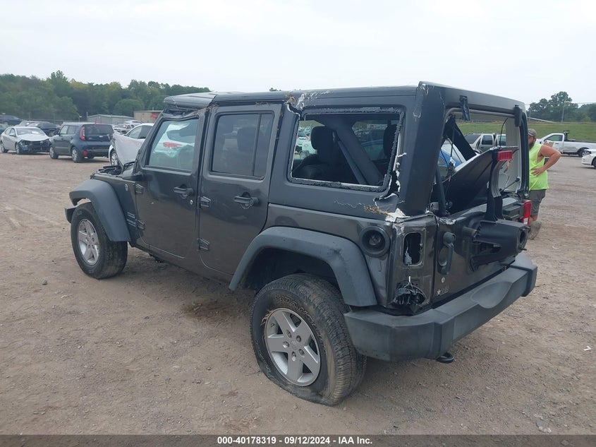 2017 JEEP WRANGLER UNLIMITED SPORT 4X4 - 1C4BJWDG9HL690941