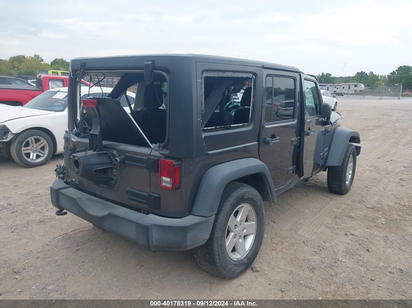 2017 JEEP WRANGLER UNLIMITED SPORT 4X4 - 1C4BJWDG9HL690941