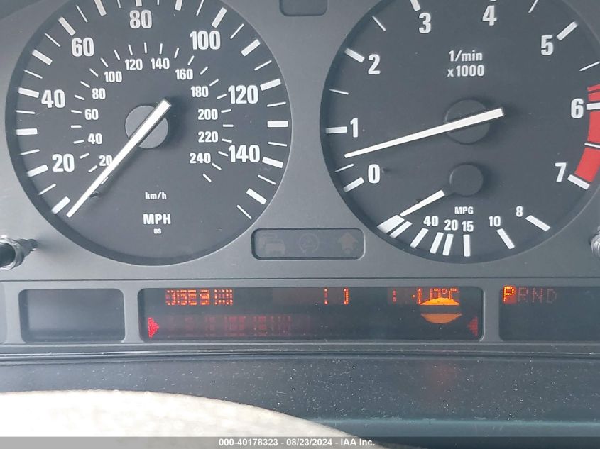 2000 BMW 540Ia VIN: WBADN6347YGM68716 Lot: 40178323