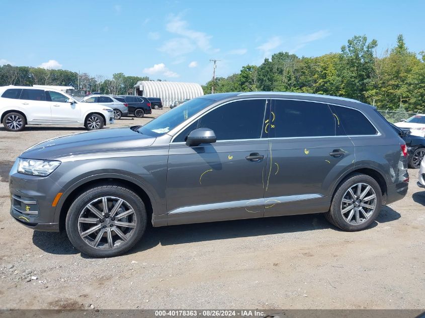 2019 Audi Q7 45 Se Premium VIN: WA1LHAF78KD044334 Lot: 40178363