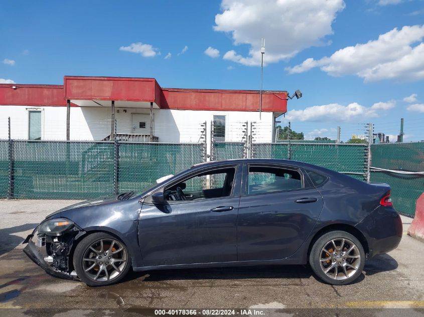 2014 Dodge Dart Sxt VIN: 1C3CDFBB2ED716308 Lot: 40178366