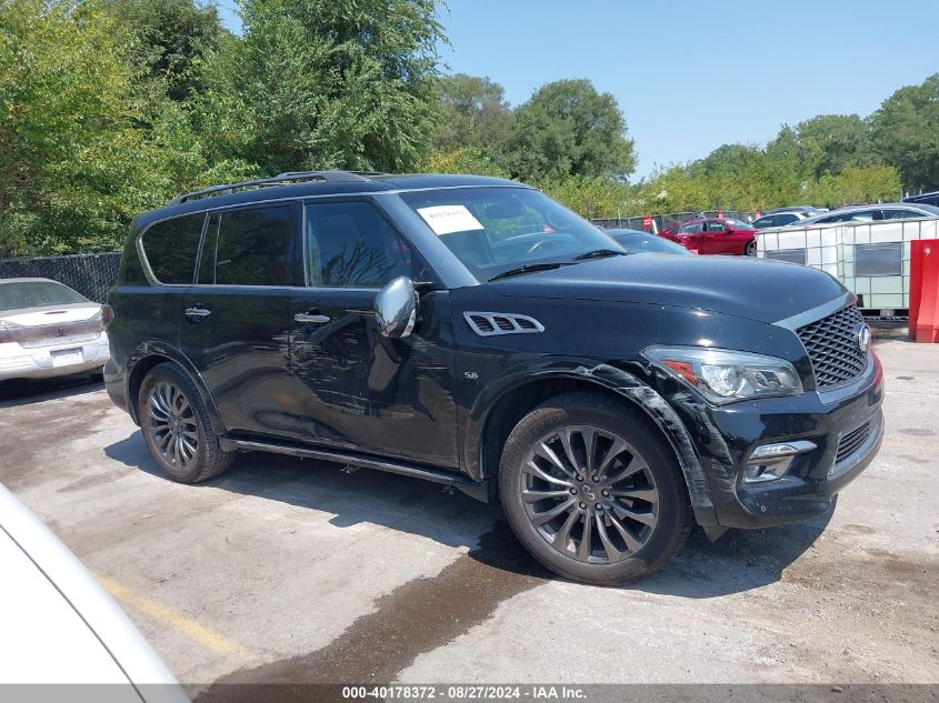 2017 Infiniti Qx80 Limited VIN: JN8AZ2NE5H9153852 Lot: 40178372