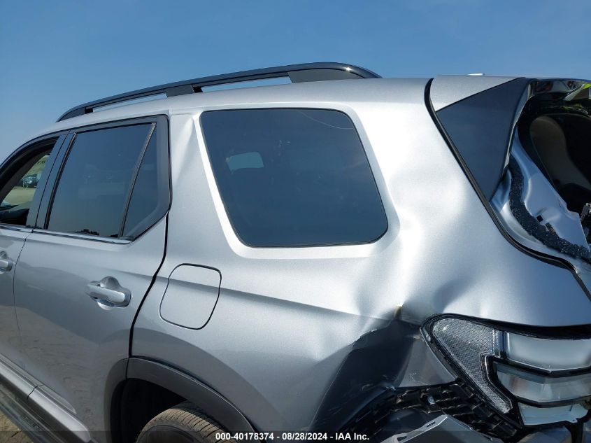 2023 Honda Pilot Awd Elite VIN: 5FNYG1H88PB040787 Lot: 40178374