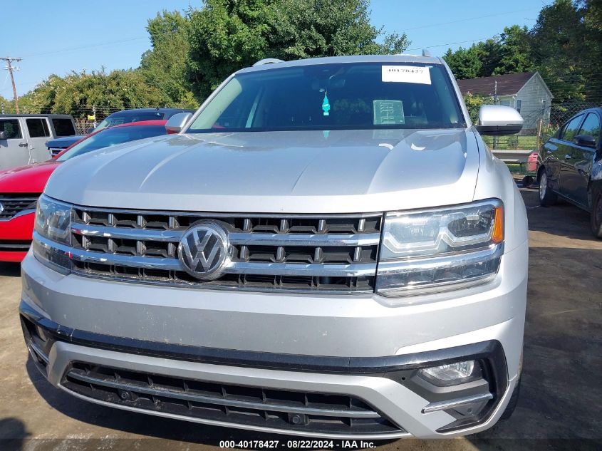 2018 Volkswagen Atlas 3.6L V6 Sel VIN: 1V2SR2CAXJC573758 Lot: 40178427