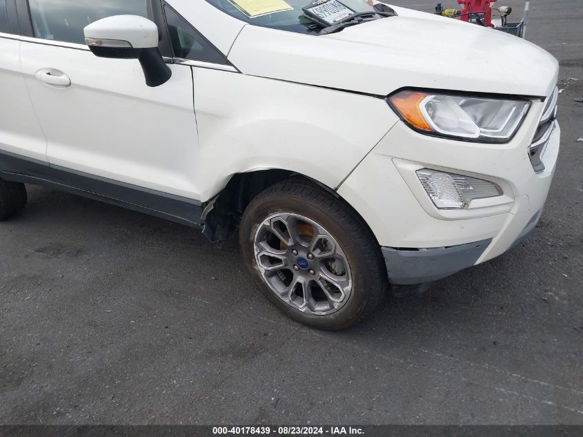 2020 Ford Ecosport Titanium VIN: MAJ6S3KL5LC354490 Lot: 40178439