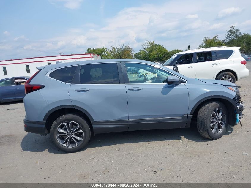 2022 Honda Cr-V Awd Ex VIN: 7FARW2H58NE049106 Lot: 40178444