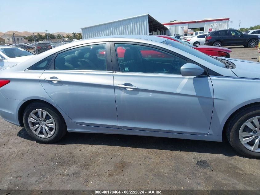 2012 Hyundai Sonata Gls VIN: 5NPEB4AC6CH334671 Lot: 40178464