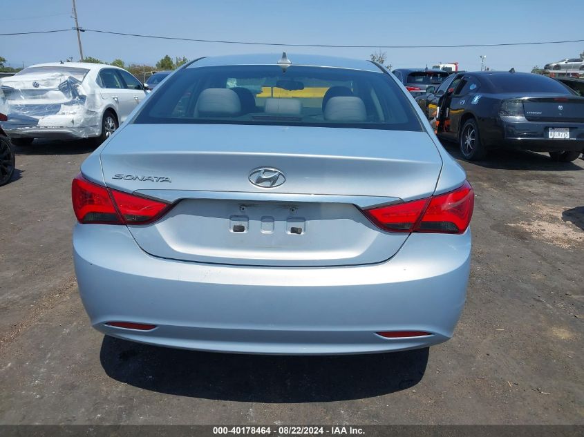 2012 Hyundai Sonata Gls VIN: 5NPEB4AC6CH334671 Lot: 40178464