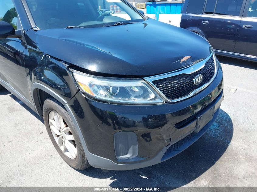 2015 KIA SORENTO LX - 5XYKT3A60FG661700