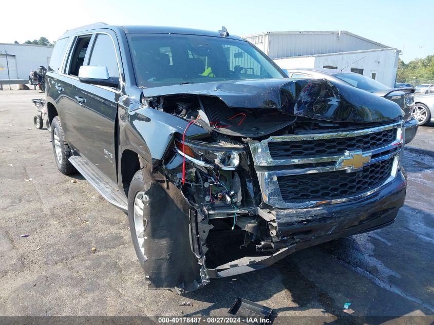 2015 Chevrolet Tahoe Lt VIN: 1GNSKBKC2FR549801 Lot: 40178487