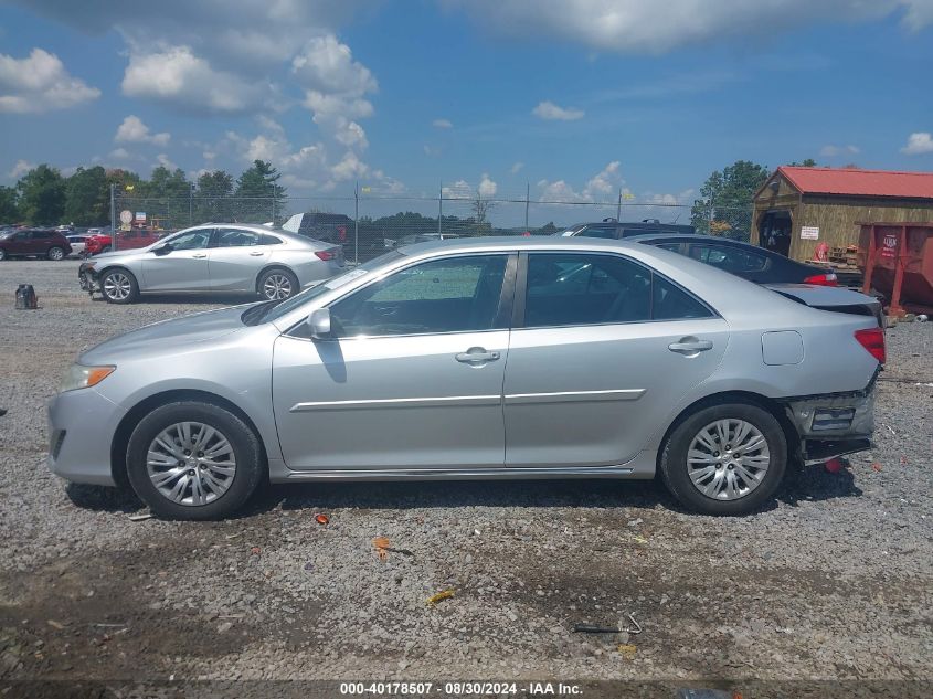 2014 Toyota Camry Le VIN: 4T4BF1FK2ER386458 Lot: 40178507