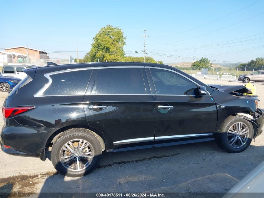 2020 Infiniti Qx60 Pure Awd VIN: 5N1DL0MM8LC513419 Lot: 40178511