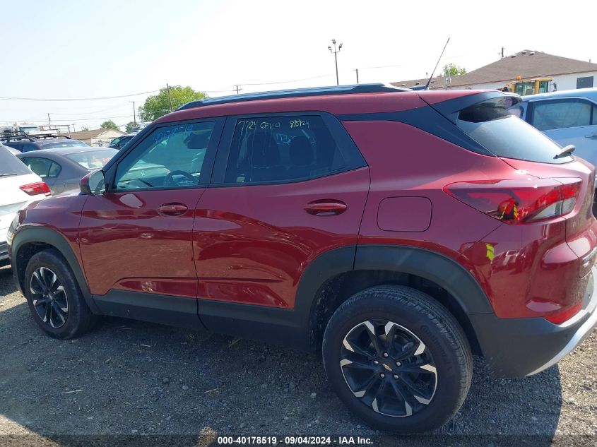 2022 Chevrolet Trailblazer Awd Lt VIN: KL79MRSL3NB133738 Lot: 40178519