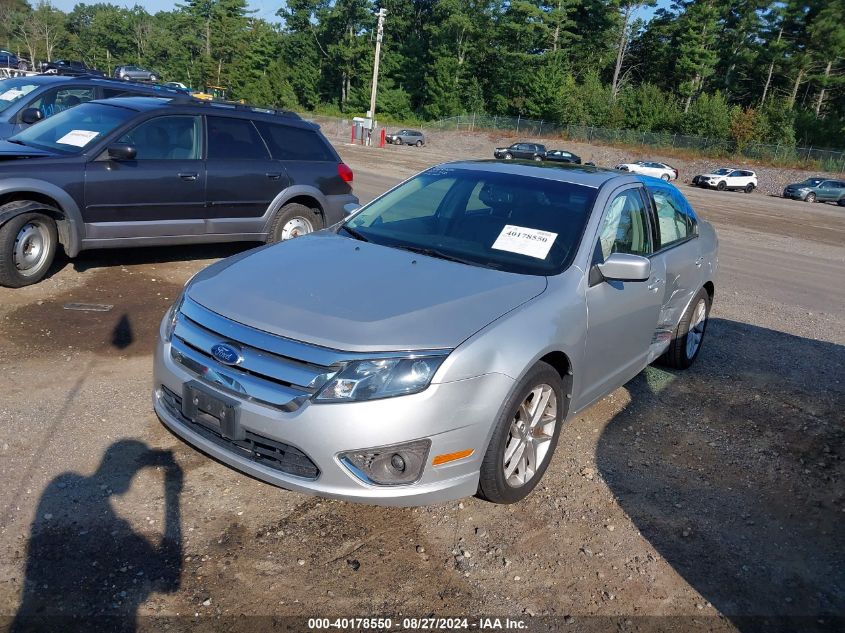 2012 Ford Fusion Sel VIN: 3FAHP0JA5CR100658 Lot: 40178550