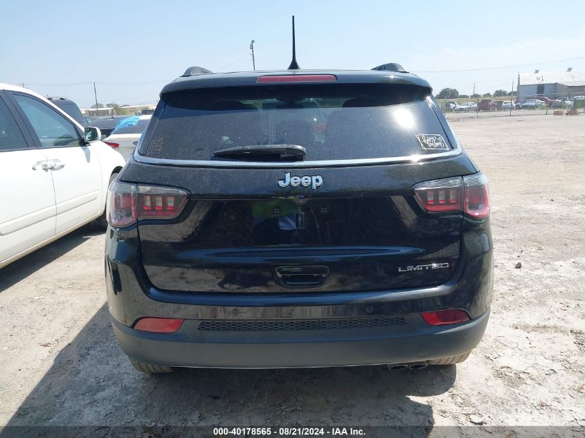 2018 Jeep Compass Limited Fwd VIN: 3C4NJCCB7JT240376 Lot: 40178565