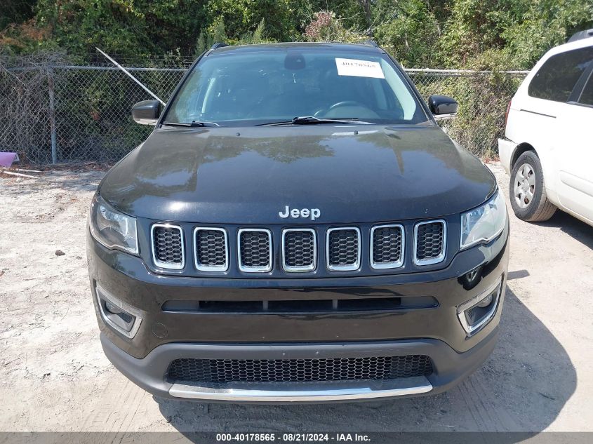 2018 Jeep Compass Limited Fwd VIN: 3C4NJCCB7JT240376 Lot: 40178565