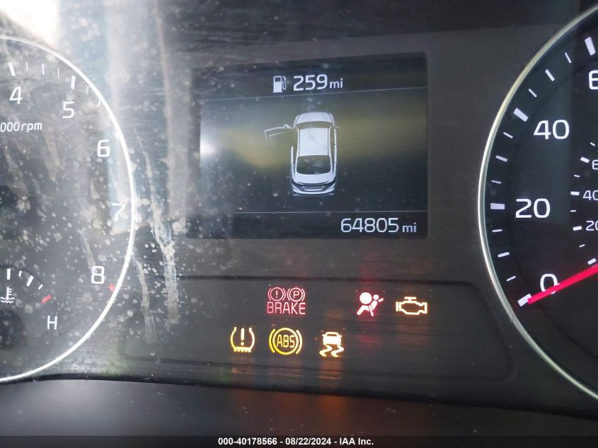 2021 Kia Forte Lxs VIN: 3KPF24AD9ME326339 Lot: 40178566