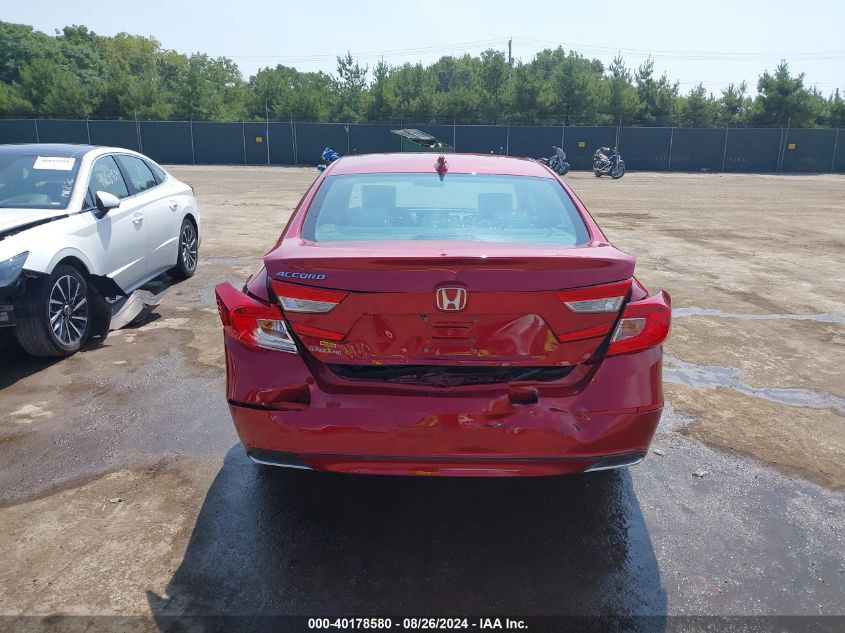 2018 Honda Accord Lx VIN: 1HGCV1F11JA035020 Lot: 40178580