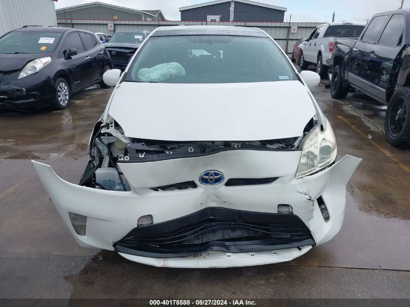 2013 Toyota Prius Three VIN: JTDKN3DU2D5681277 Lot: 40178588