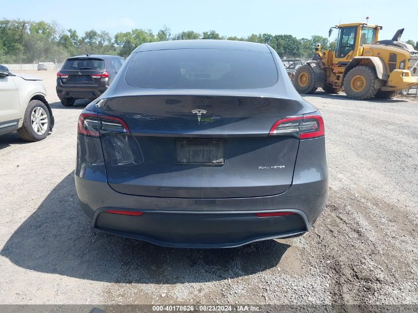 2021 TESLA MODEL Y LONG RANGE DUAL MOTOR ALL-WHEEL DRIVE - 5YJYGAEE7MF193795