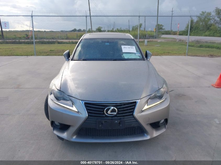 2014 Lexus Is 250 VIN: JTHBF1D26E5001557 Lot: 40178701