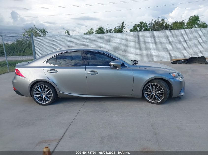 2014 Lexus Is 250 VIN: JTHBF1D26E5001557 Lot: 40178701