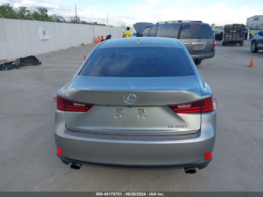 2014 Lexus Is 250 VIN: JTHBF1D26E5001557 Lot: 40178701