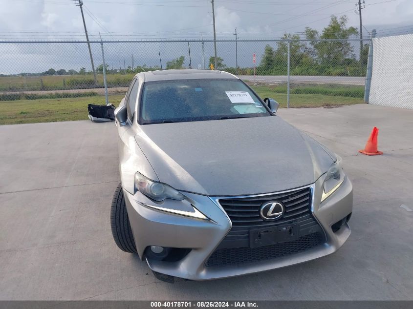 2014 Lexus Is 250 VIN: JTHBF1D26E5001557 Lot: 40178701