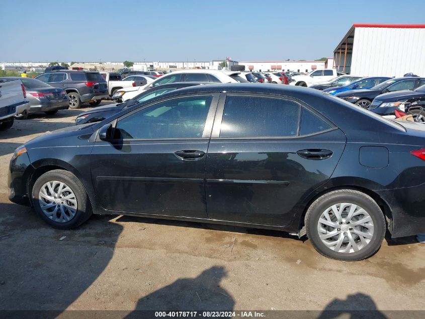 2018 Toyota Corolla Le VIN: 5YFBURHE0JP839574 Lot: 40178717