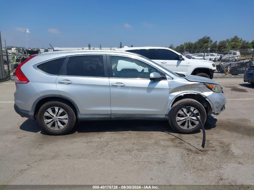 2014 Honda Cr-V Ex-L VIN: 2HKRM3H73EH515552 Lot: 40178726