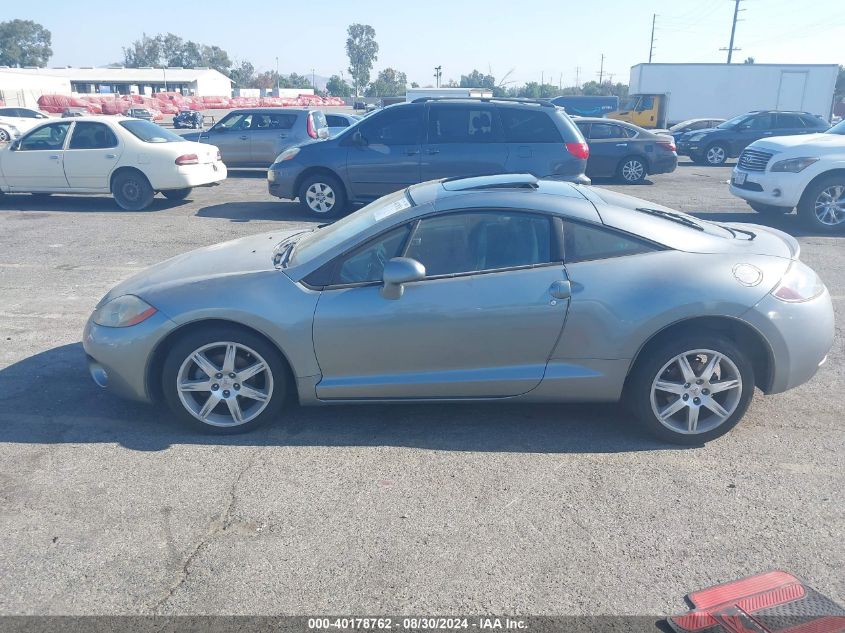 2007 Mitsubishi Eclipse Gt VIN: 4A3AK34T07E009196 Lot: 40178762