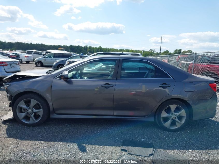 2014 Toyota Camry Se Sport VIN: 4T1BF1FK0EU400545 Lot: 40178772