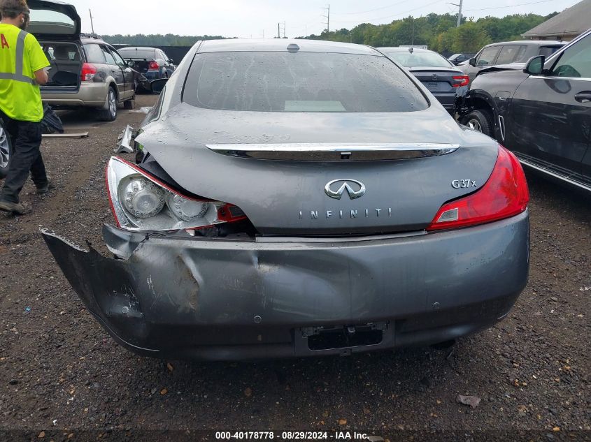 2012 Infiniti G37X VIN: JN1CV6EL0CM471134 Lot: 40178778