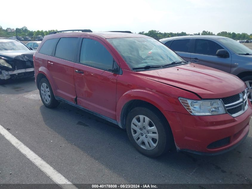 2017 Dodge Journey Se VIN: 3C4PDCAB6HT551780 Lot: 40178808