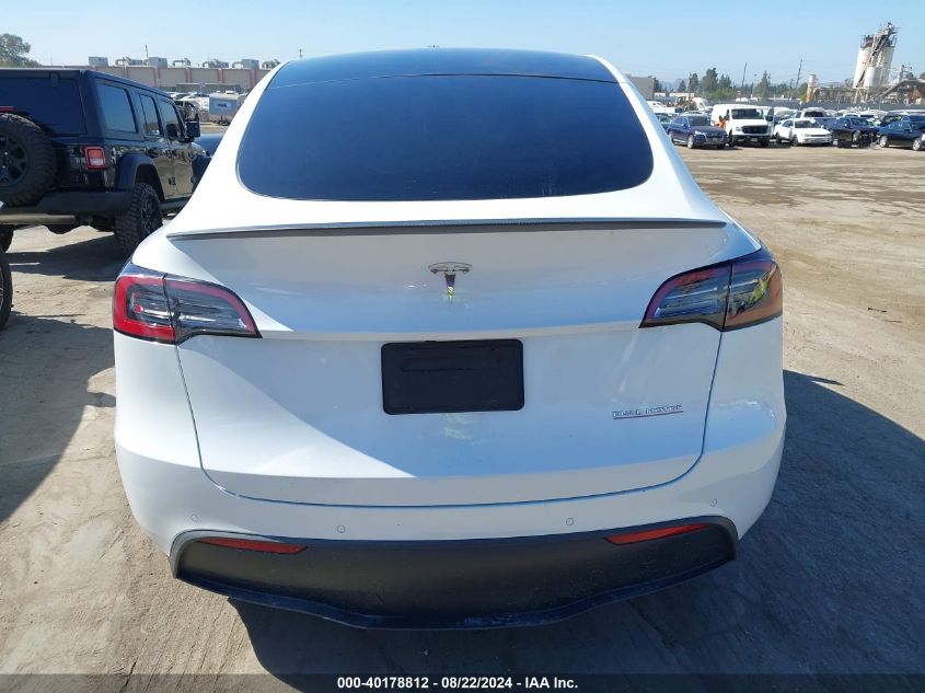 2022 Tesla Model Y Performance Dual Motor All-Wheel Drive VIN: 7SAYGDEF3NF547441 Lot: 40178812